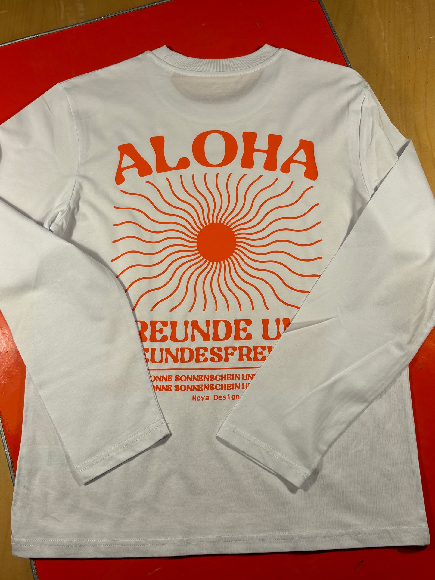 Aloha Longsleeve Sonnenorange