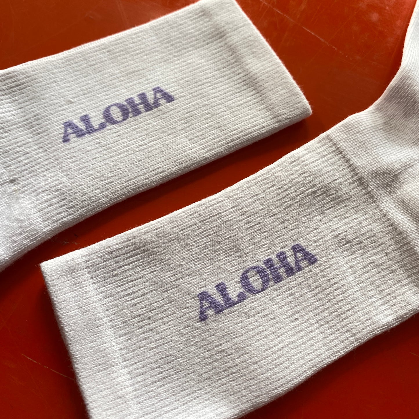 Aloha Socken Space-Lavender