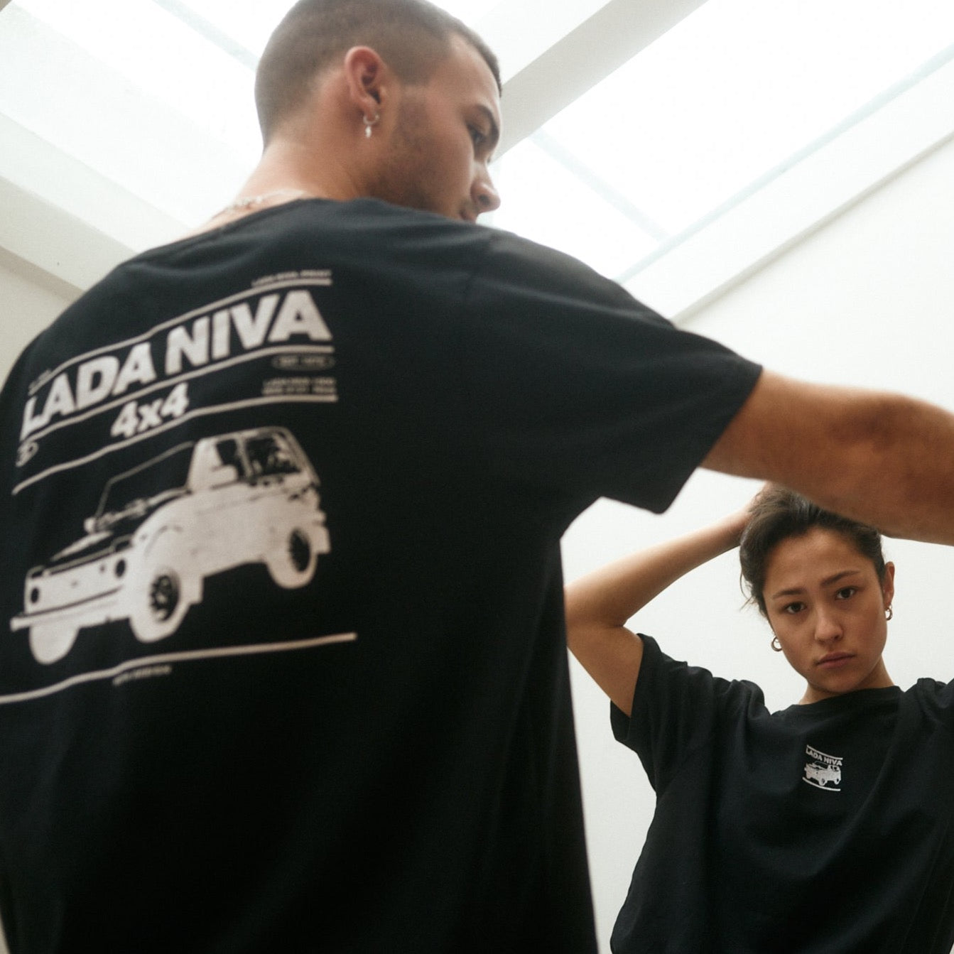 Lada Niva Unisex T-Shirt Black Edition