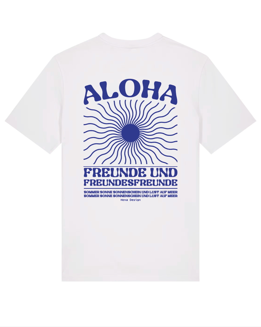 Aloha T-Shirt - Blau