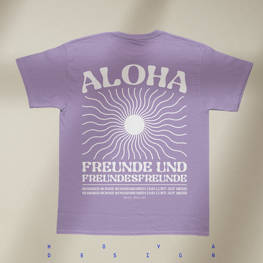 Aloha T-Shirt - Lavender Edition