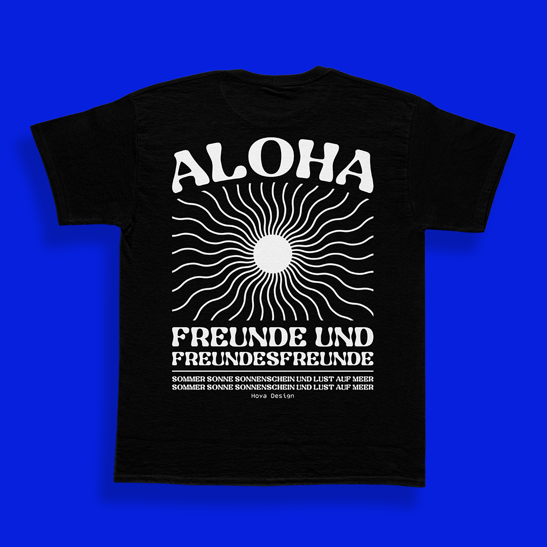 Aloha Unisex T-Shirt Black Edition